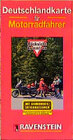 Buchcover Deutschlandkarte für Motorradfahrer