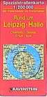 Buchcover Rund um Leipzig, Halle