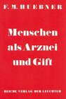 Buchcover Menschen als Arznei und Gift