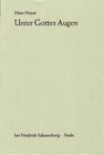 Buchcover Unter Gottes Augen