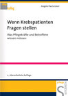 Buchcover Wenn Krebspatienten Fragen stellen