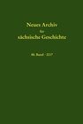 Buchcover Neues Archiv für sächsische Geschichte, 88. Band (2017)