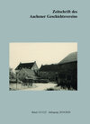 Buchcover Zeitschrift des Aachener Geschichtsvereins