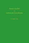 Buchcover Neues Archiv für Sächsische Geschichte, 92. Band 2021