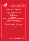 Buchcover Steyler Missionare in China