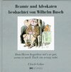 Buchcover Beamte und Advokaten beobachtet von Wilhelm Busch