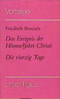 Buchcover Das Ereignis der Himmelfahrt Christi