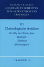 Buchcover Gesammelte Schriften zum Alten und Neuen Testament / Christologische Aufsätze