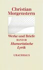 Buchcover Werke und Briefe. Stuttgarter Ausgabe. Kommentierte Ausgabe / Humoristische Lyrik