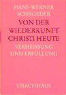 Buchcover Von der Wiederkunft Christi heute