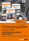 Buchcover Ausbildung der Fahrzeugführer gemäß ADR 2017 - Gefahrgut Straße - Powerpoint-/Foliensatz-Präsentation