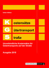 Buchcover KGS 2018 - Kostensätze Gütertransport Straße
