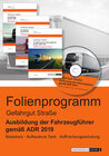 Buchcover Ausbildung der Fahrzeugführer gemäß ADR 2019 - Gefahrgut Straße - Powerpoint-/Foliensatz-Präsentation