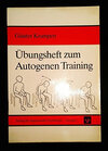 Buchcover Übungsheft zum Autogenen Training