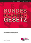 Buchcover Bundesbeamtengesetz