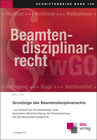 Buchcover Grundzüge des Beamtendisziplinarrechts