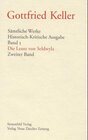 Buchcover Sämtliche Werke. Historisch-Kritische Ausgabe / Gesammelte Werke / Die Leute von Seldwyla