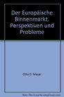 Buchcover Der Europäische Binnenmarkt