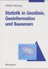 Buchcover Statistik in Geodäsie, Geoinformation und Bauwesen