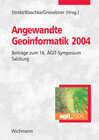 Buchcover Angewandte Geoinformatik 2004