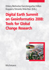 Buchcover Digital Earth Summit on Geoinformatics 2008: Tools for Global Change Research
