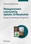 Buchcover Photogrammetrie - Laserscanning - Optische 3D-Messtechnik