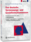 Buchcover Das deutsche Vermessungs- und Geoinformationswesen 2012