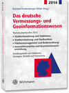 Buchcover Das deutsche Vermessungs- und Geoinformationswesen 2014