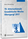 Buchcover 19. Internationale geodätische Woche Obergurgl 2017