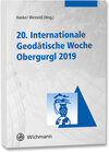 Buchcover 20. Internationale Geodätische Woche Obergurgl 2019