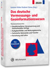 Buchcover Das deutsche Vermessungs- und Geoinformationswesen 2020