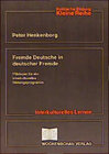 Buchcover Fremde Deutsche in deutscher Fremde