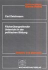 Buchcover Fächerübergreifender Unterricht in der politischen Bildung