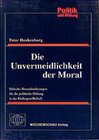 Buchcover Die Unvermeidlichkeit der Moral
