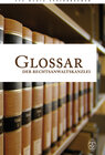Buchcover Glossar der Rechtsanwaltskanzlei