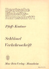 Buchcover Deutsche Einheitskurzschrift / Kurz + schnell. Verkehrsschrift