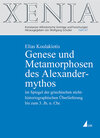 Buchcover Genese und Metamorphosen des Alexandermythos