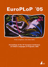 Buchcover Proceedings of the 10th European Conference on Pattern Languages of Programs, 2005