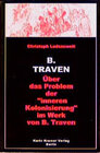 Buchcover B. Traven