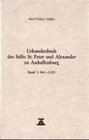 Buchcover Urkundenbuch des Stifts St. Peter und Alexander zu Aschaffenburg