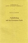 Buchcover Aschaffenburg und das Kurmainzer Recht