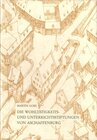 Buchcover Die Wohltätigkeit- und Unterrichtsstiftungen von Aschaffenburg