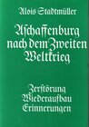 Buchcover Aschaffenburg nach dem Zweiten Weltkrieg