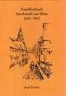 Buchcover Ortsfamilienbücher / Familienbuch Stockstadt am Main 1621 - 1900