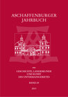 Buchcover Aschaffenburger Jahrbuch für Geschichte, Landeskunde und Kunst des Untermaingebietes Bd. 29