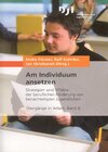 Buchcover Am Individuum ansetzen