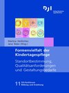 Buchcover Formenvielfalt der Kindertagespflege