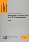 Buchcover Bibliographie der Geschichte von Ost- und Westpreussen 1994