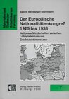 Buchcover Der Europäische Nationalitätenkongress 1925-1938