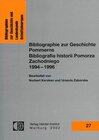 Buchcover Bibliographie zur Geschichte Pommerns 1994-1996